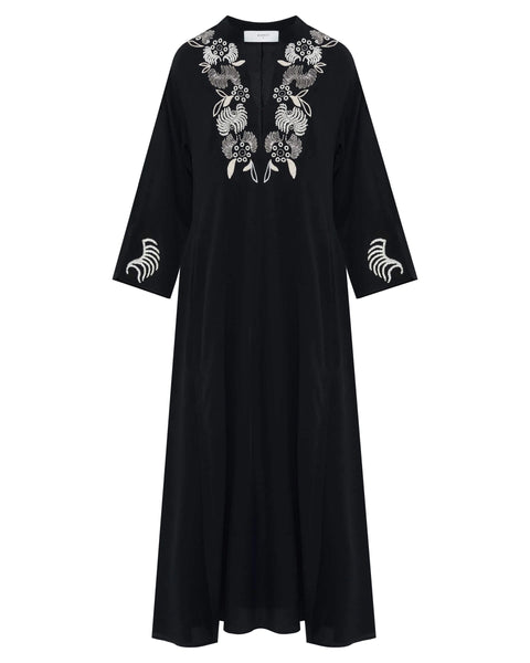 https://imageboutique.it › prodotti › beatrice-b-25fe6467torre-abito-in-crepe-de-chine-di-seta-con-plastron-ricamato