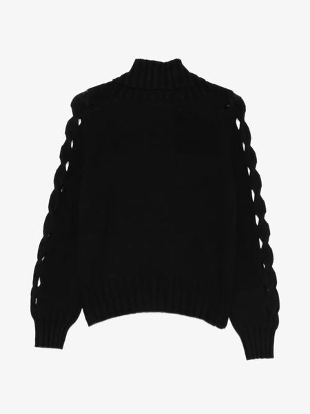 https://imageboutique.it › prodotti › d-exterior-63140-maglia-collo-alto-treccia-laser