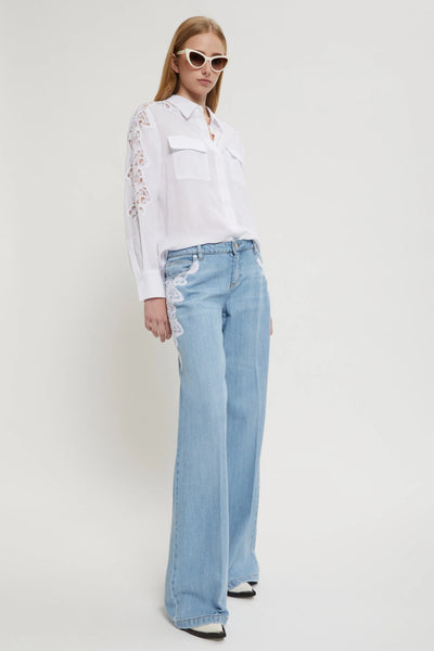 https://imageboutique.it › prodotti › ermanno-scervino-d46ep040apej0-pantaloni-denim-leggero-con-ricamo