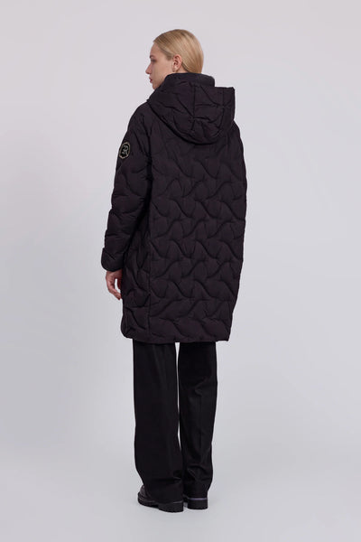 https://imageboutique.it › products › ermanno-firenze-d49ea004ex0-piumino-lungo-con-cappuccio-e-logo-gioiello