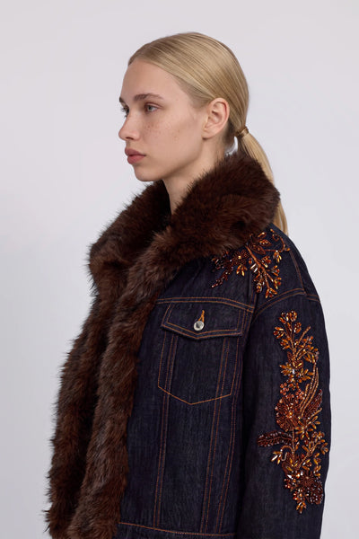 https://imageboutique.it › products › ermanno-firenze-d49ed011ei8-giacca-in-denim-con-ricamo-gioiello-e-interno-in-ecopelliccia