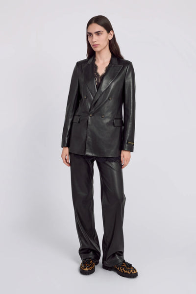 https://imageboutique.it › products › ermanno-firenze-d49ei017e98-blazer-doppiopetto-in-ecopelle-con-foulard