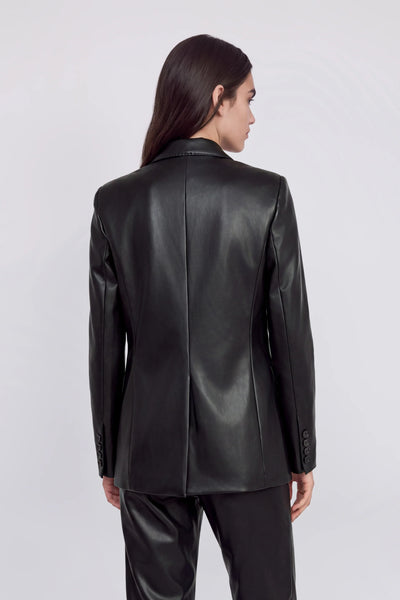 https://imageboutique.it › products › ermanno-firenze-d49ei017e98-blazer-doppiopetto-in-ecopelle-con-foulard