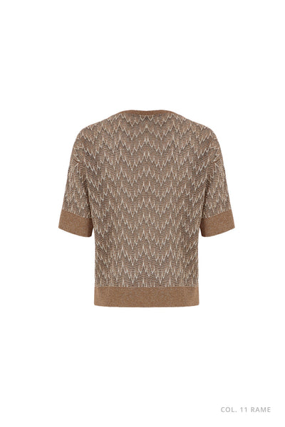 https://imageboutique.it › prodotti › d-exterior-62361-maglia-mezza-manica-in-trama-z-line