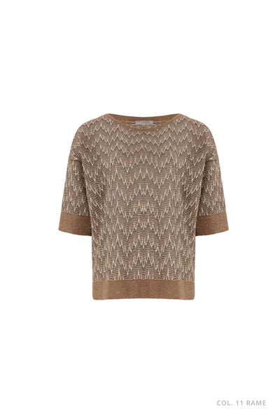 https://imageboutique.it › prodotti › d-exterior-62361-maglia-mezza-manica-in-trama-z-line