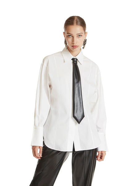 https://imageboutique.it › prodotti › simona-corsellini-cpcac0201-camicia-sfiancata-in-popeline-con-cravatta-in-pelle-vegan