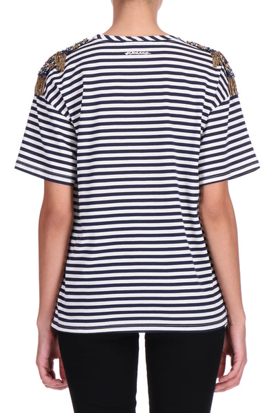 https://imageboutique.it › prodotti › ermanno-firenze-d46el039apee1-t-shirt-a-righe-con-decorazioni