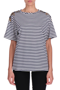 https://imageboutique.it › prodotti › ermanno-firenze-d46el039apee1-t-shirt-a-righe-con-decorazioni