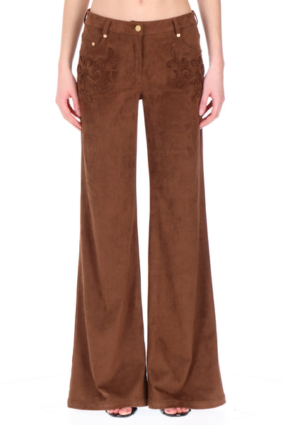 https://imageboutique.it › products › ermanno-firenze-d49ep045e94-pantalone-flare-in-suede-ecologico-con-ricami