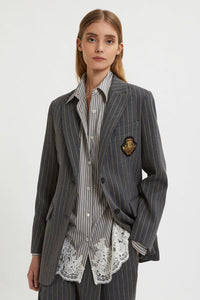 https://imageboutique.it › prodotti › ermanno-firenze-55ti010er3-blazer-gessato-con-gioiello