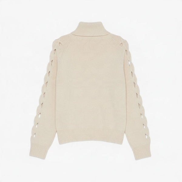 https://imageboutique.it › prodotti › d-exterior-63140-maglia-collo-alto-treccia-laser
