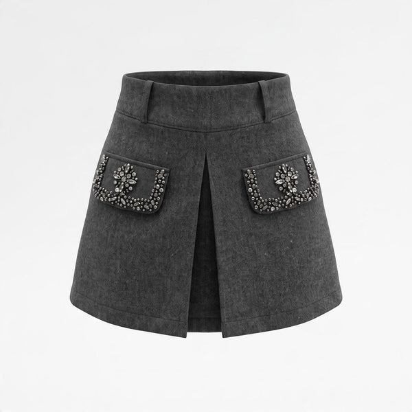 PDI' ODI' CAIRATE Shorts con strass