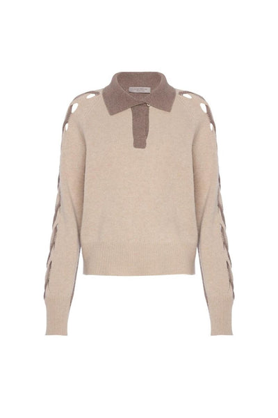 https://imageboutique.it › prodotti › d-exterior-63137-maglia-polo-treccia-laser-bicolor
