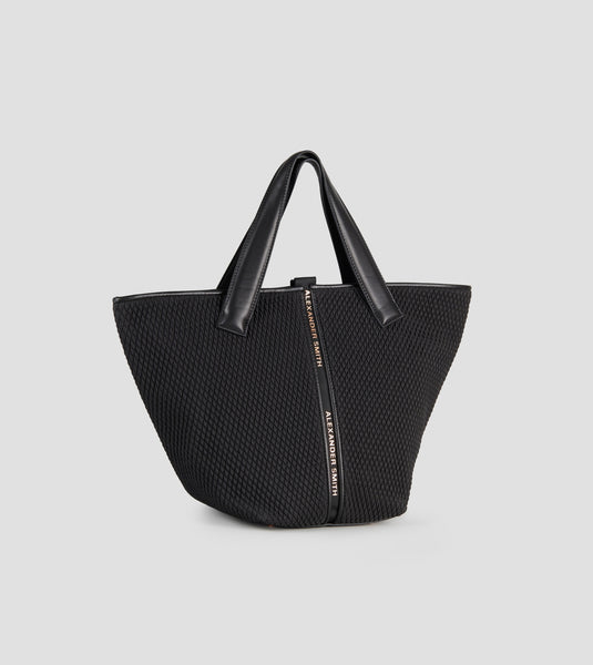 https://imageboutique.it › products › alexander-smith-b174-lauren-medium-borsa-a-mano-in-nylon-plissettato-nero