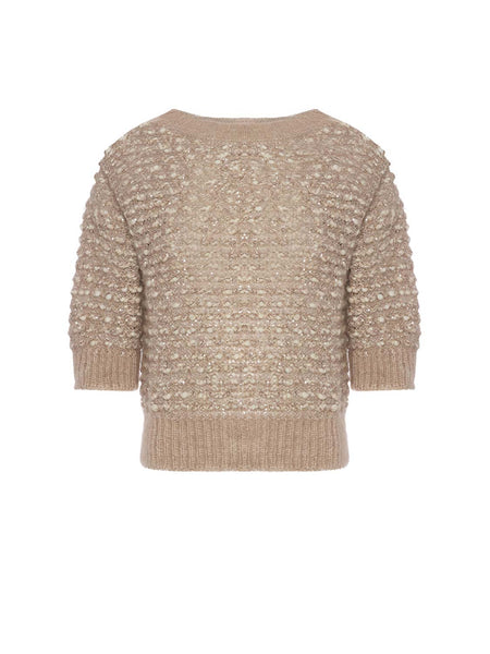 https://imageboutique.it › prodotti › d-exterior-63439-maglia-corta-rilievi-cristalli-a-barchetta